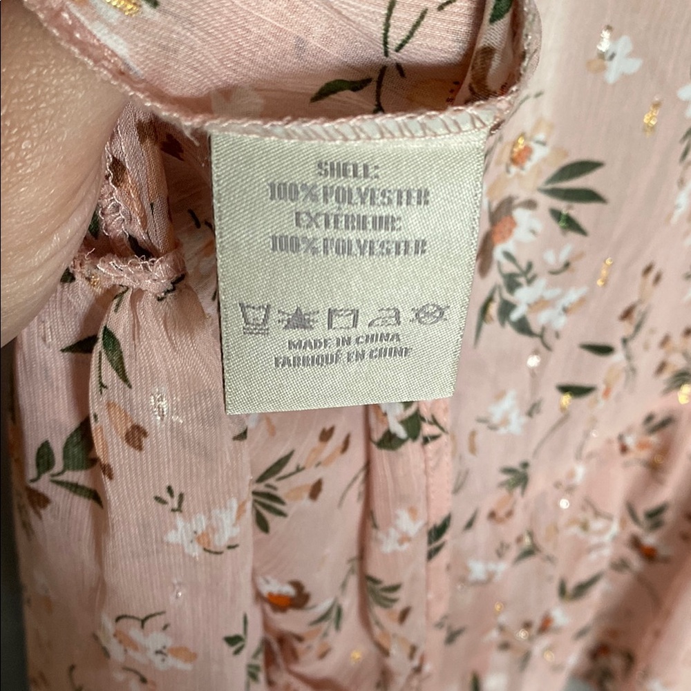 Charlie Paige Pink Floral Swim Coverup - Picture 6 of 6